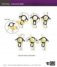 Learn how to tie-off a figure 8 descender | CMC PRO